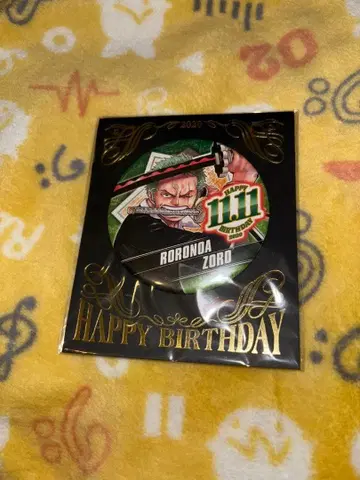 로로노아 조로 벌스데이 캔뱃지 2020