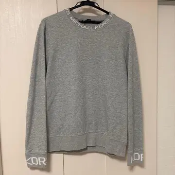 정말 멋지다고 생각합니다 MICHAEL KORS 그레이 긴팔 티셔츠