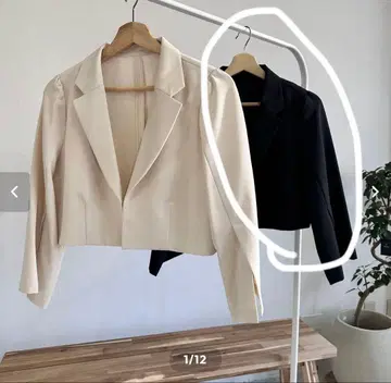 A.R Azalea Rose 소매 슬릿 테일러드 자켓