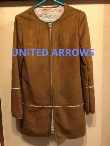 [ UNITED ARROWS ] 스웨이드 코트