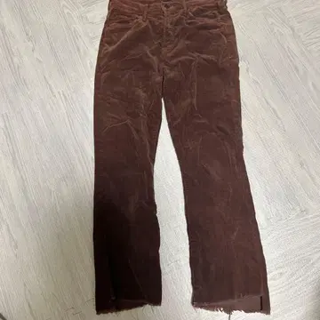 MOTHER 코듀로이 팬츠 26 사이즈