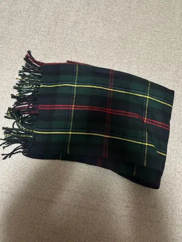 타탄 체크 머플러