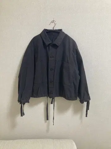 네스트로브 nest Robe 수피마 코튼 린넨 드로스트 숏 자켓