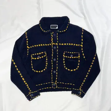 [ 새상품 미사용 ] PHINGERIN PG1 KNIT 네이비 L 사이즈