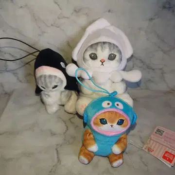 모프 샌드 봉제 인형 & 봉제 인형 키링 세트