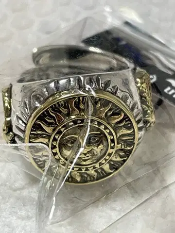 CHAOS 실버 925 반지 태양의 얼굴