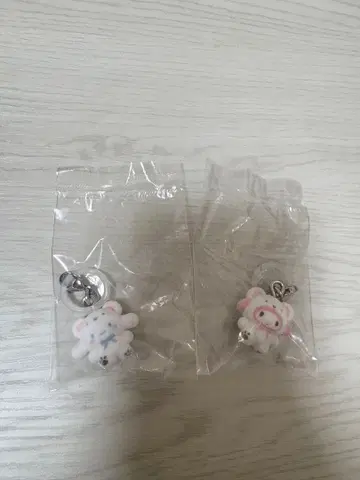 산리오 메지루시 액세서리 후와후와 스노우 마이멜로디 시나모롤