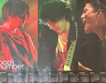 back number 2018년 혜택 포스터