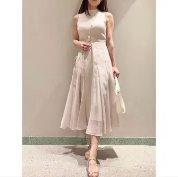 Sustainable 니트 도킹 원피스 SNIDEL