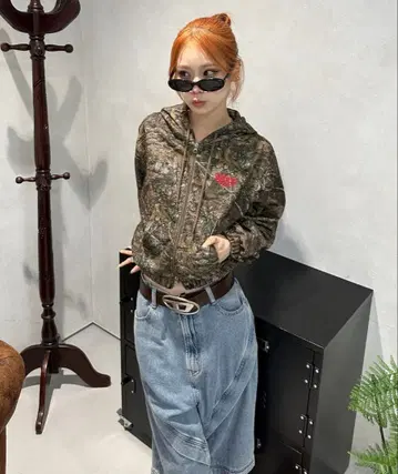 지퍼 후드티 (리얼트리)