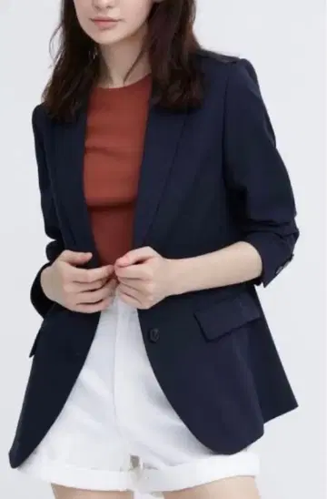 [ UNIQLO ] 여성용 감동 자켓 네이비 s 유니클로