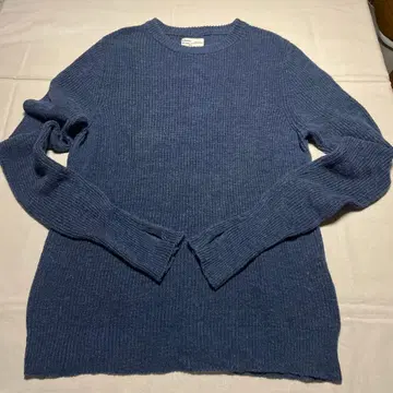 이치 스웨터 네이비 니트