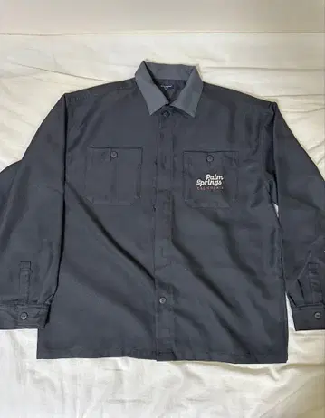 백 넘버 다크 그레이 셔츠 M 사이즈