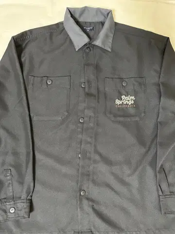 백 넘버 다크 그레이 셔츠 M 사이즈