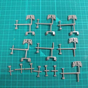 그린맥스 N 게이지 세이부 철도 신 2000계 스커트 등 부품 모음