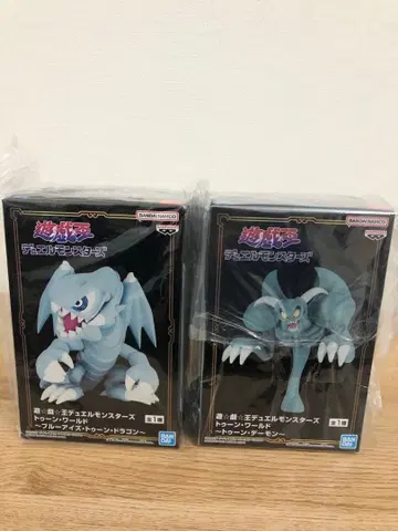 유희왕 피규어 블루아이즈 툰 드래곤 툰 데몬