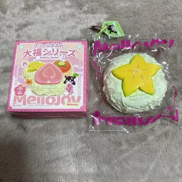 Mellojoy 스퀴즈 크림 범벅 다이후쿠 시리즈 스타 후르츠 1