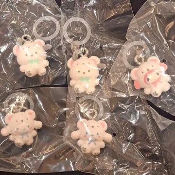 산리오 포근포근 스노우 5개 세트 포차코, 시나몬, 마이멜로디