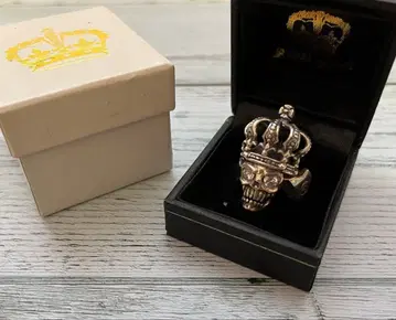 레어 로얄오더 RO 킹 스컬 크라운 반지