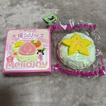 Mellojoy 스퀴즈 크림 범벅 다이후쿠 시리즈 스타 후르츠 3