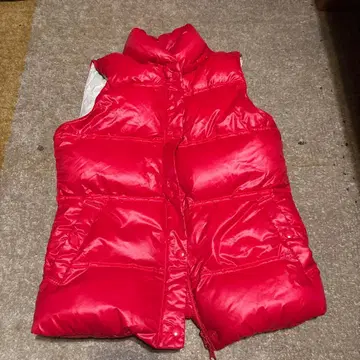 tohji 착용 다운 베스트 sagging my jeans