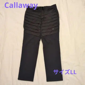 캘러웨이 충전솜 골프 팬츠 블랙 사이즈 LL