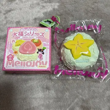 Mellojoy 스퀴즈 크림 범벅 다이후쿠 시리즈 스타 후르츠 4