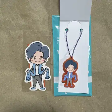 EXILE KENCHI 러버 키링 & 스티커