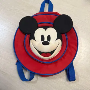 레어 90s 미키 키즈 백팩 구제 USED 빈티지