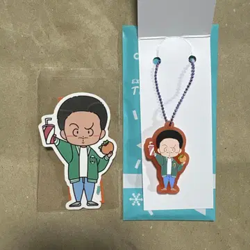 EXILE NESMITH 러버 키링 & 스티커