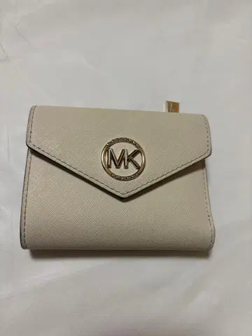 Michael Kors 3단 폴더형 지갑 베이지