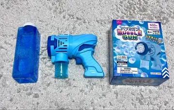 버블건 파란색 박스 포함 2개 단3 배터리 2개입