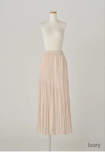 [ 안티미테 ] 롱 플리츠 스커트