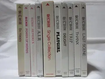[셀판] 아이우치 리나 CD 앨범 10점 일괄 세트