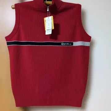 미사용 새상품 TaylorMade 레드 베스트 M 사이즈