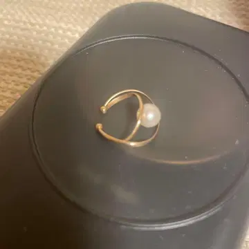 k10 펄 장식 골드 이어커프