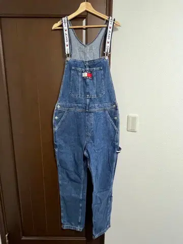 Tommy Jeans 데님 오버롤 남성용 34