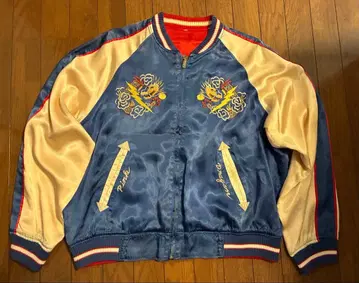 80s 금 택 CREAM SODA 크림 소다 리버서블 스카잔