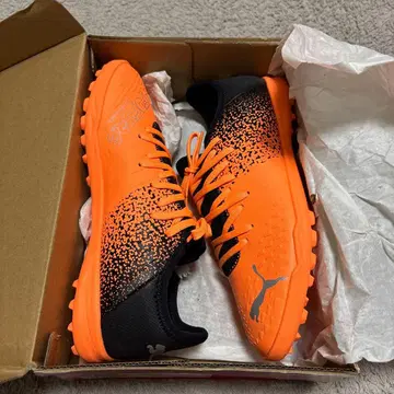 PUMA FUTURE 축구화 오렌지/블랙