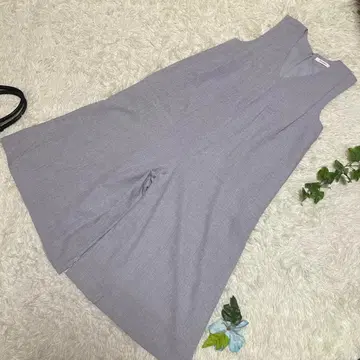 컨디션 최상 MOUSSY 마우지 올인원 슬리브리스 그레이 1 S