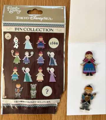 도쿄 디즈니 씨와 눈의 여왕 핀 컬렉션
