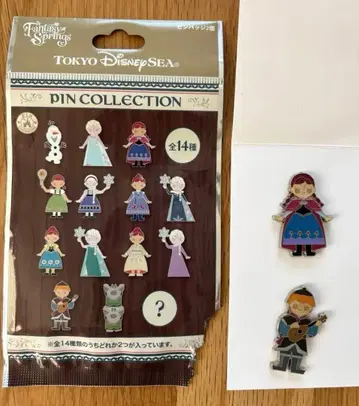 도쿄 디즈니 씨와 눈의 여왕 핀 컬렉션