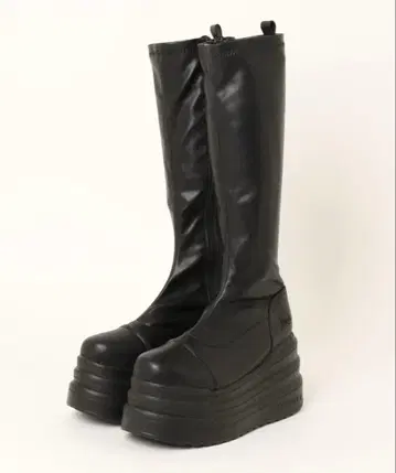 YOSUKE 요스케 통굽 롱 부츠 22.5cm