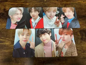 BTS 응원봉 사진 카드 세트