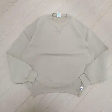 90s 러셀 애슬레틱 USA 베이지 무지 레어 컬러