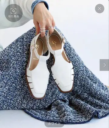 이에나 파스쿠치 구르카 샌들 화이트 37 PASCUCCI