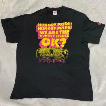 맥시멈 더 호르몬 HUNGRY PRIDE 티셔츠 XXL