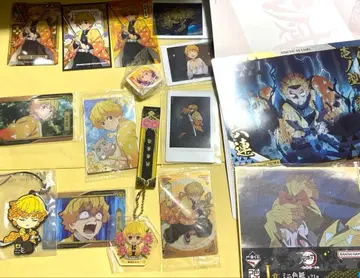 귀멸의 칼날 아가츠마 젠이츠 굿즈 세트