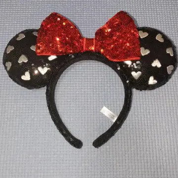 디즈니 미니 스팽글 머리띠