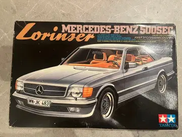 빈티지! 타미야 벤츠 500SEC 로린저 프라모델